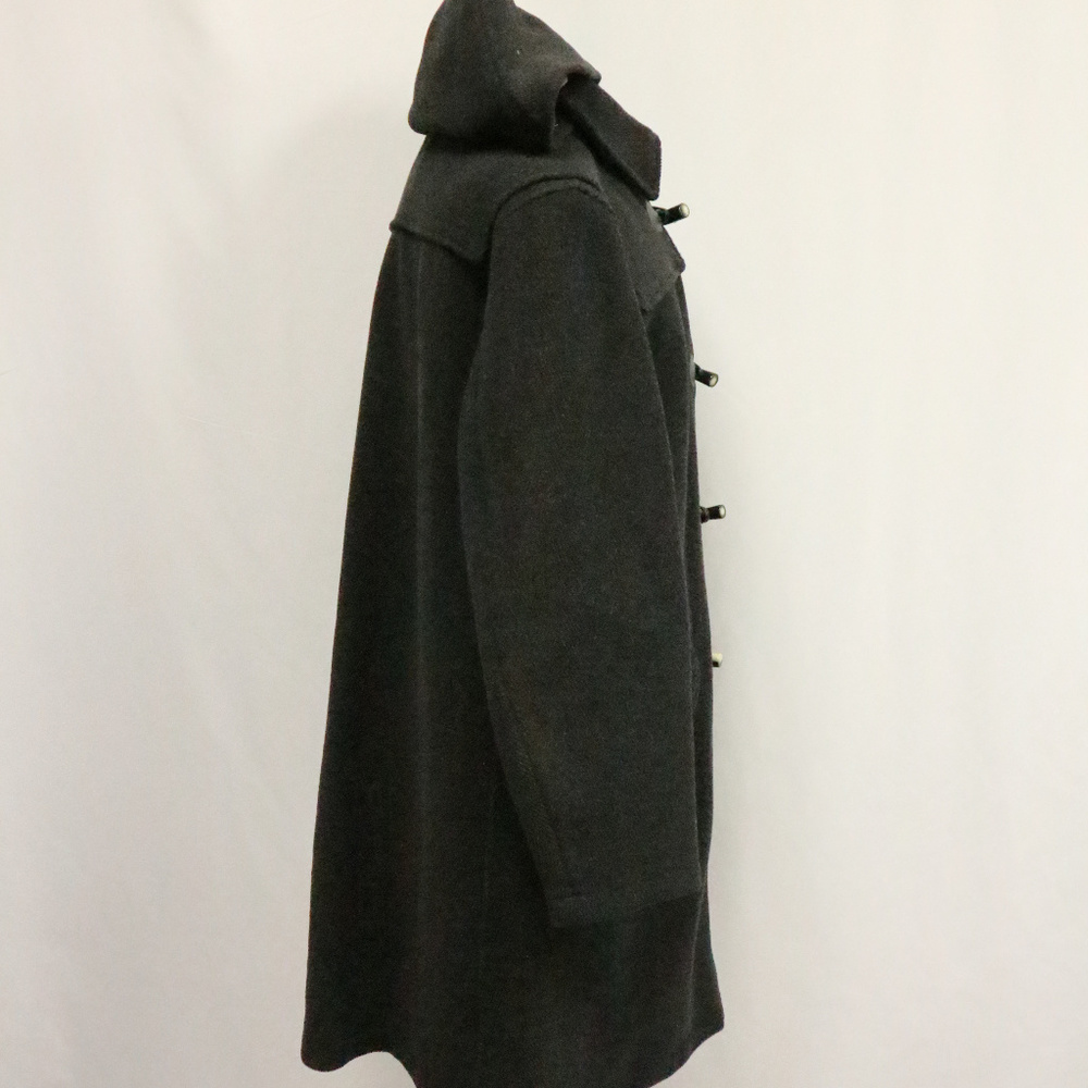 Vintage STEFANO LANDI Italian Wool Hooded Coat - Picture 4 of 7